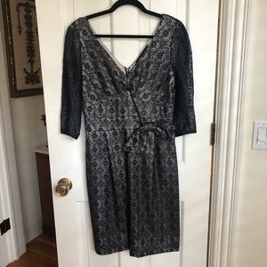 Marc by Marc Jacobs Gunmetal Lace Dress